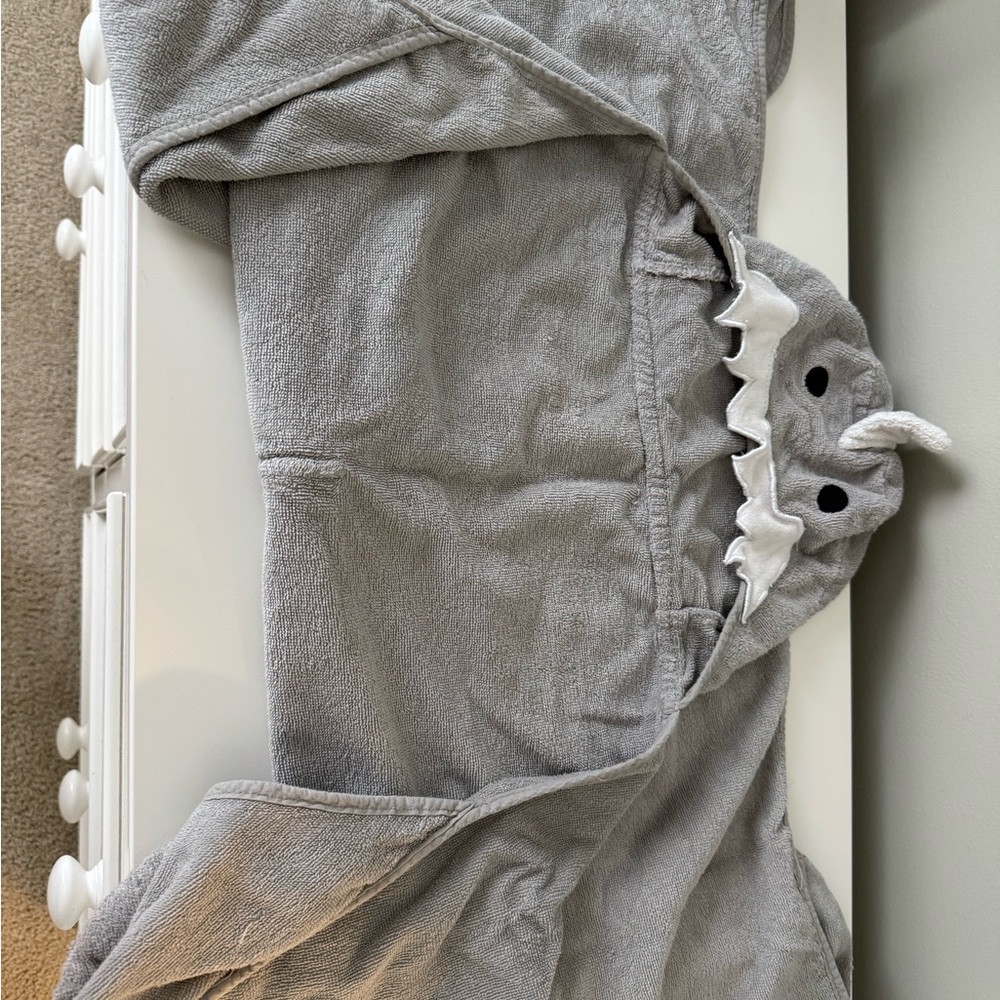 Pillowfort Gray Hooded Towel